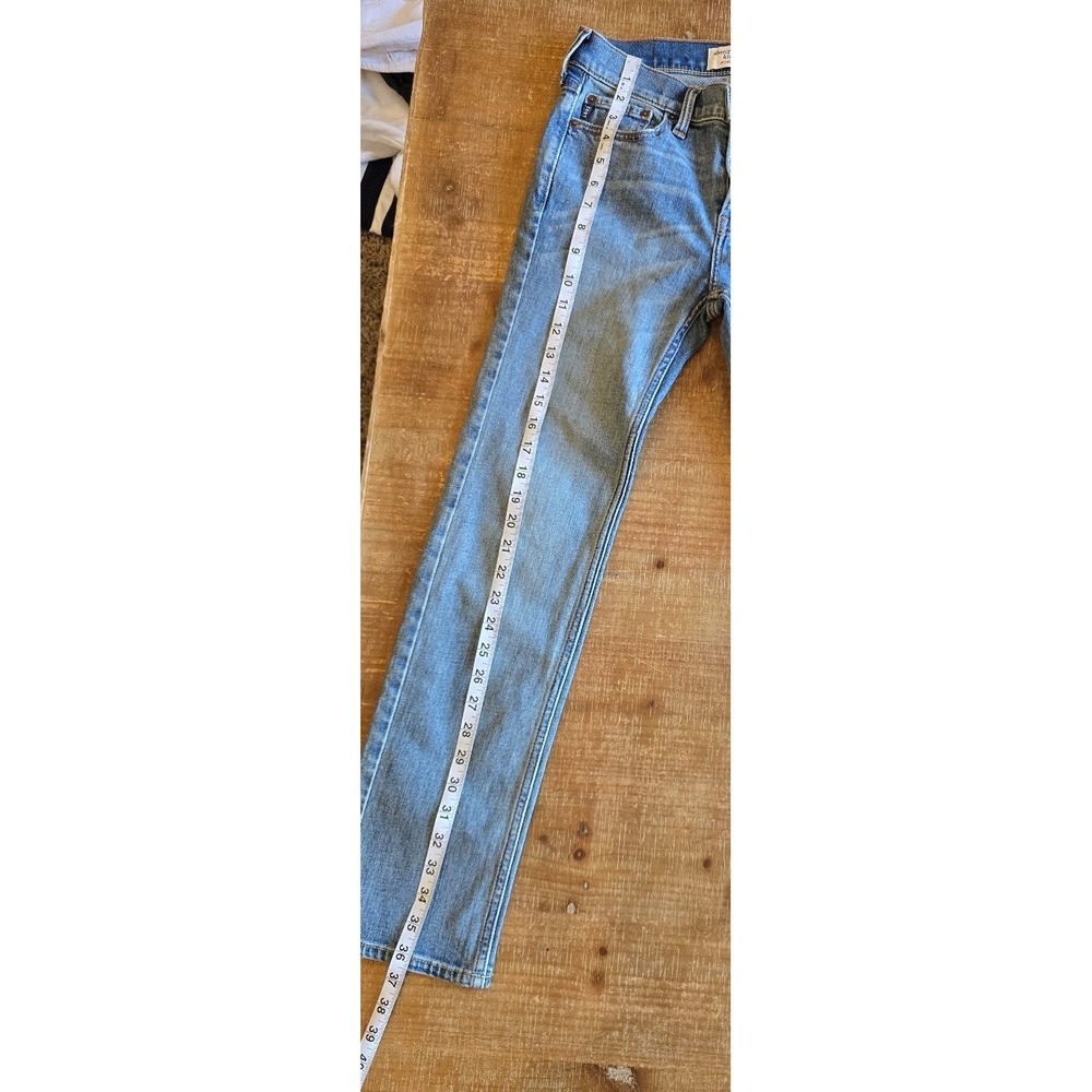 Abercrombie kids NWT straight slim fit jeans size 13/14 - Picture 5 of 8